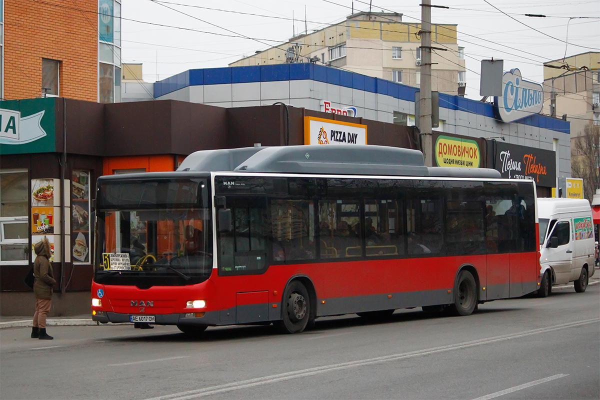 Dnipropetrovská oblast, MAN A21 Lion's City NL273 LPG č. AE 6017 OH