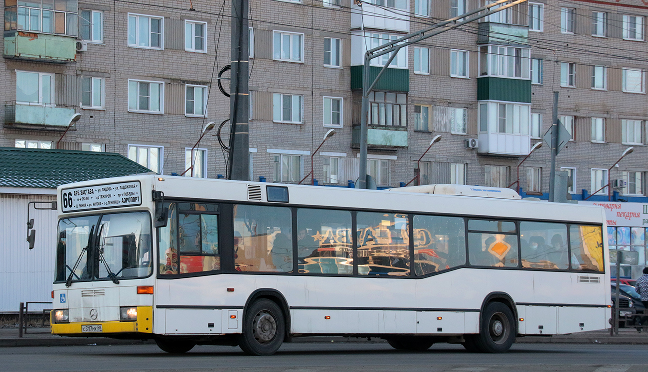 Пензенская область, Mercedes-Benz O405N2 № С 317 МК 58