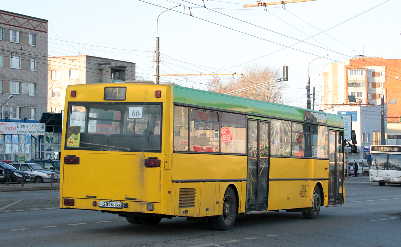 Пензенская область, Mercedes-Benz O405 № Р 281 НН 58