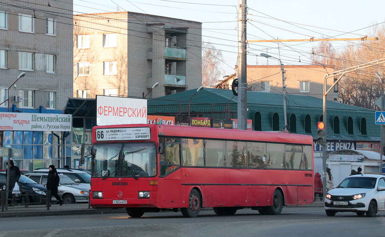 Penza region, Mercedes-Benz O405 № Р 360 КМ 58