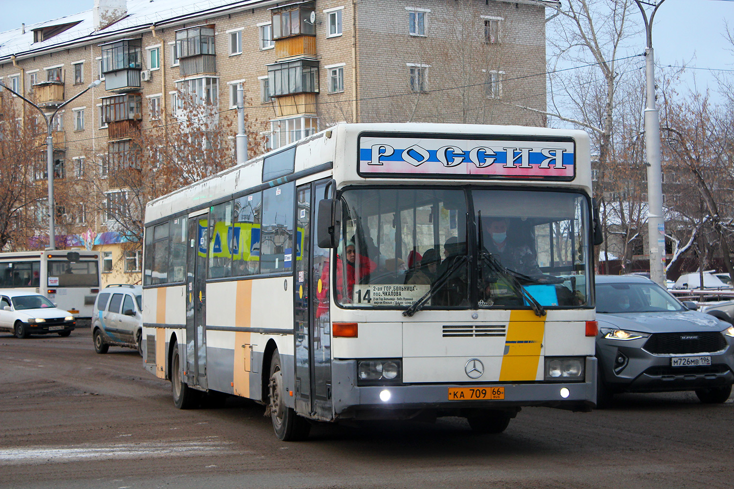 Свердловская область, Mercedes-Benz O405 № КА 709 66