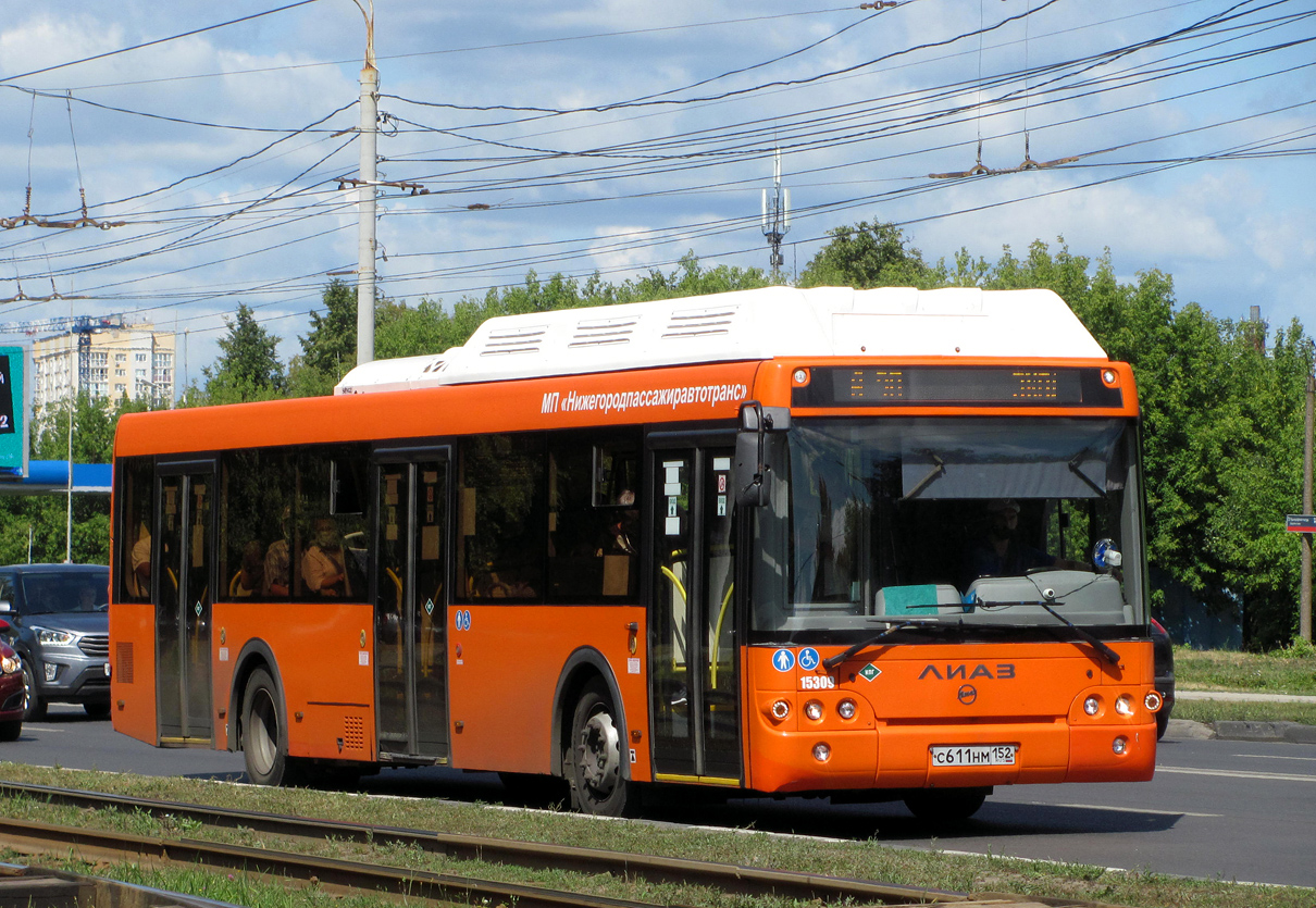 Нижегородская область, ЛиАЗ-5292.67 (CNG) № 15309