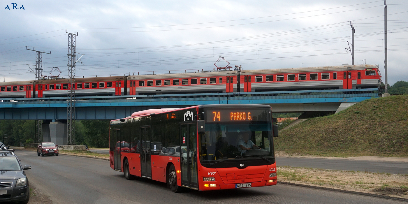 Литва, MAN A21 Lion's City NL273 № 3039