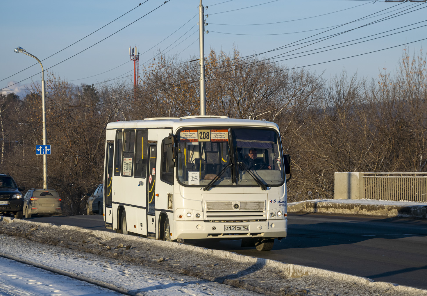 Башкортостан, ПАЗ-320302-08 № А 151 СЕ 702