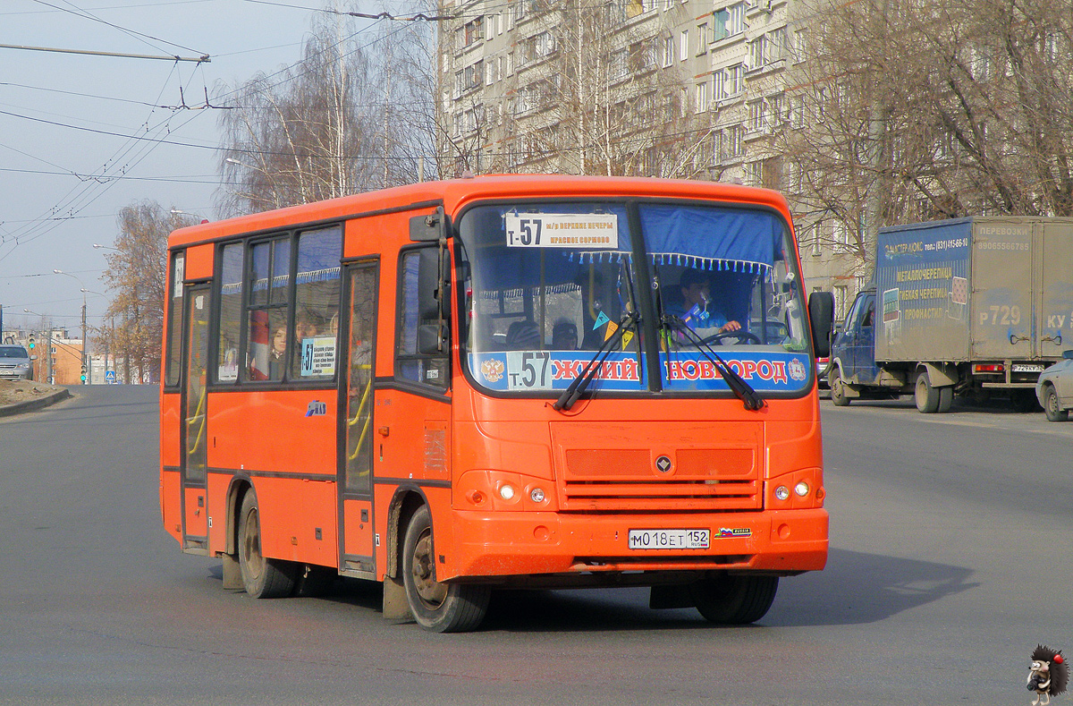 Нижегородская область, ПАЗ-320402-05 № М 018 ЕТ 152