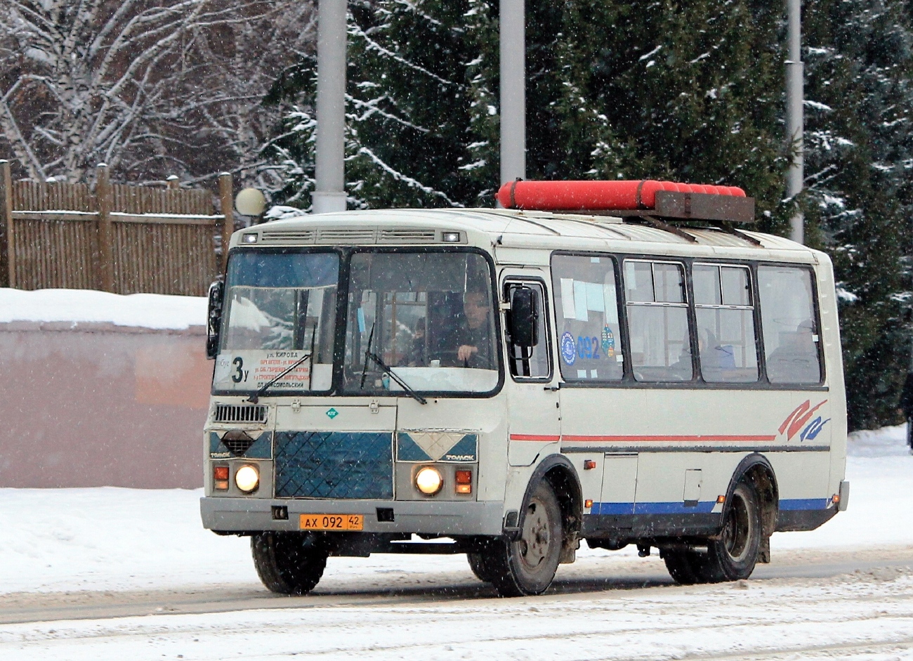 Кемеровская область - Кузбасс, ПАЗ-32054 № 092