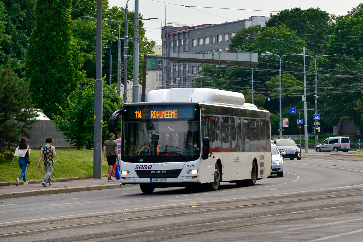 Эстония, MAN A21 Lion's City NL313 CNG № 434