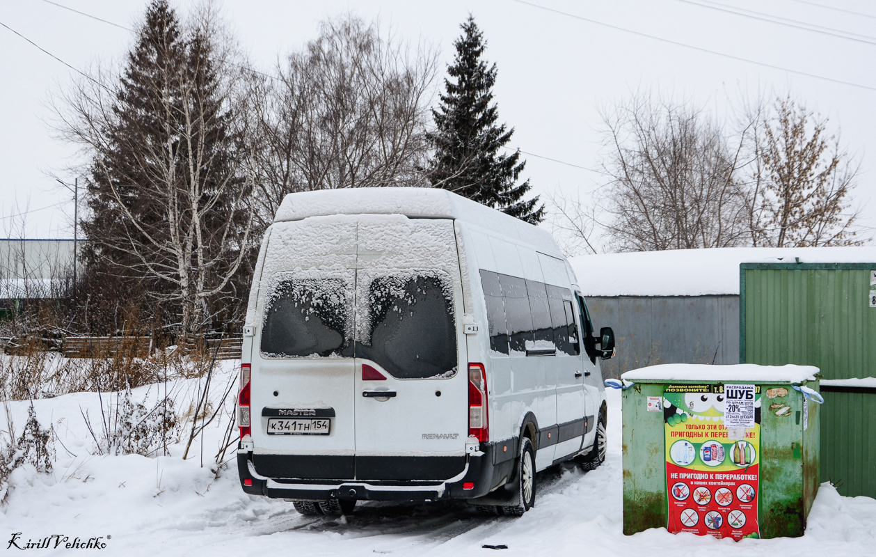 Новосибирская область, Renault Master III № К 341 ТН 154