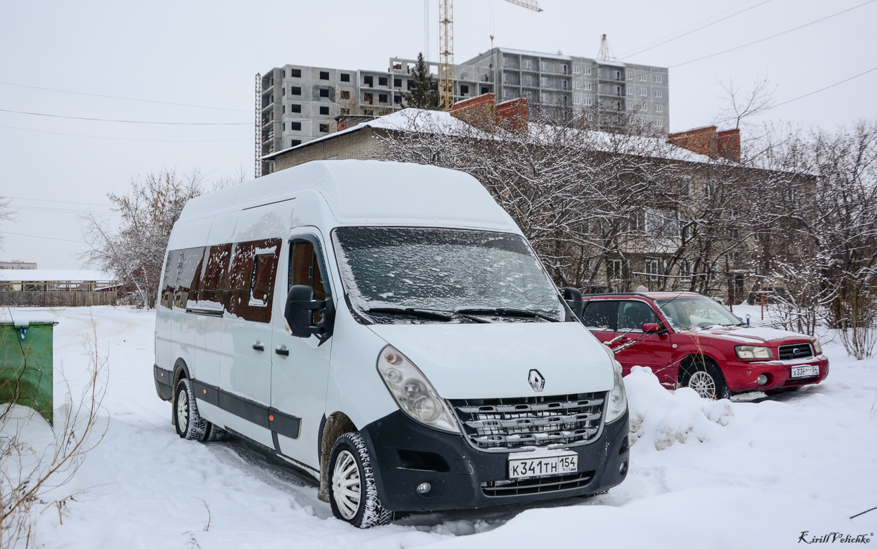 Новосибирская область, Renault Master III № К 341 ТН 154