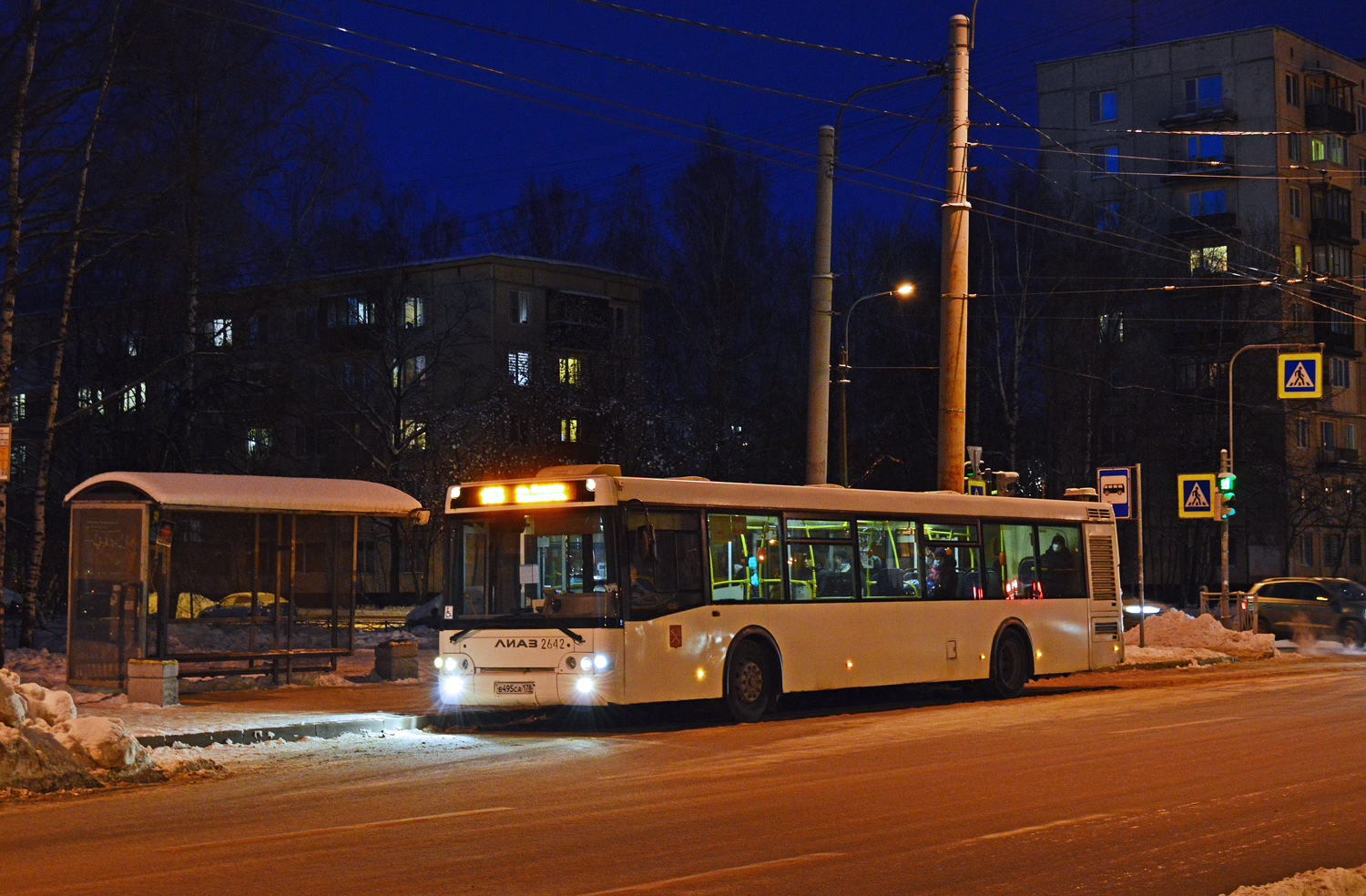 Sankt Petersburg, LiAZ-5292.60 Nr 2642