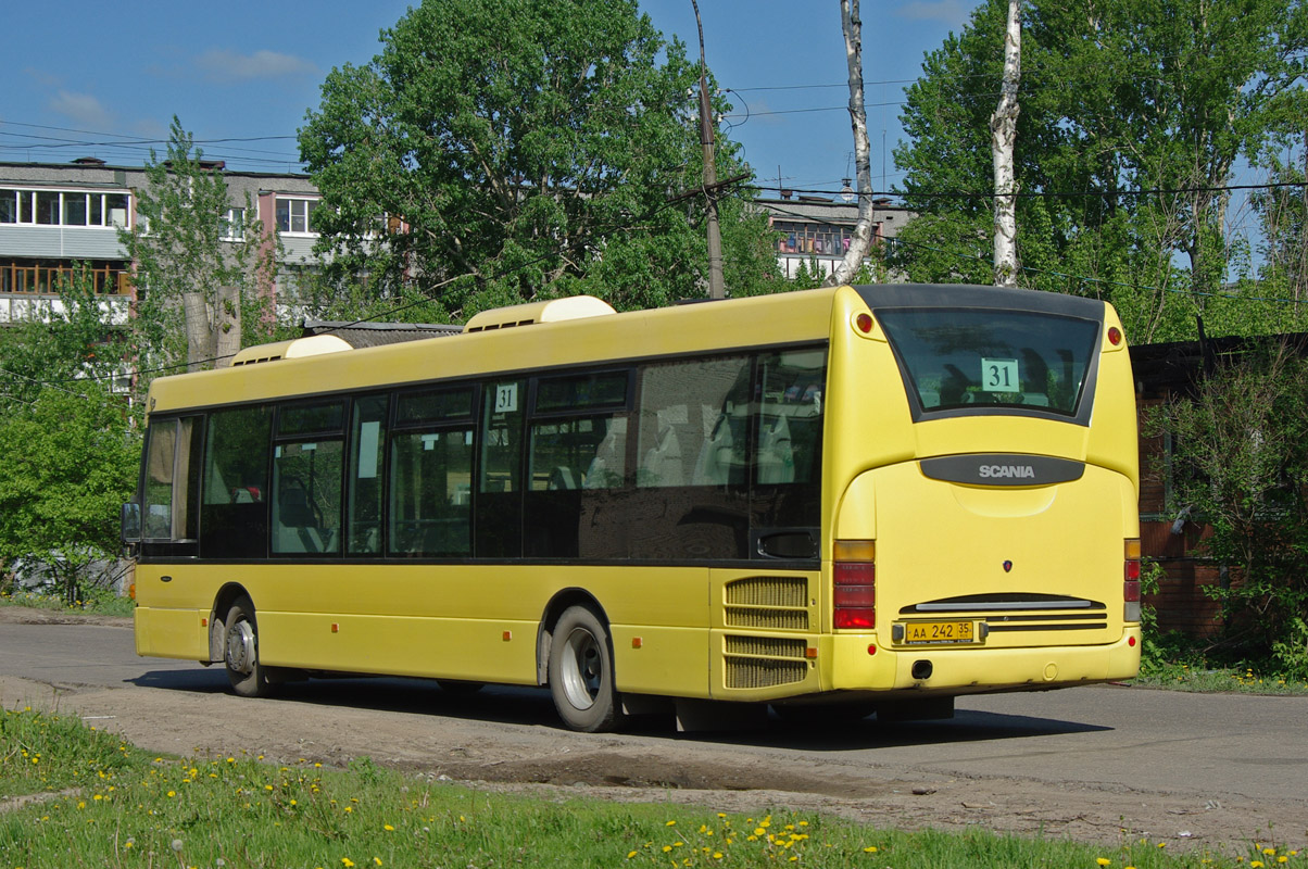 Вологодская область, Scania OmniLink I (Скания-Питер) № АА 242 35