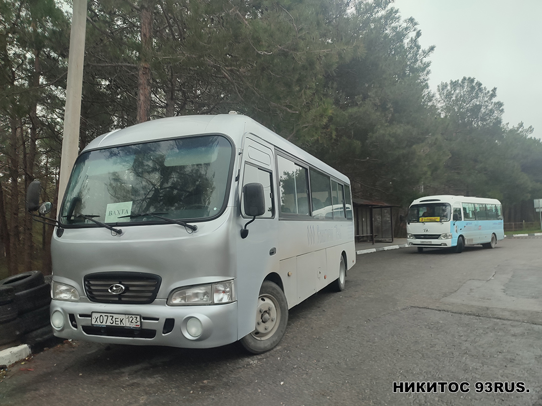 Краснодарский край, Hyundai County LWB (ТагАЗ) № Х 073 ЕК 123