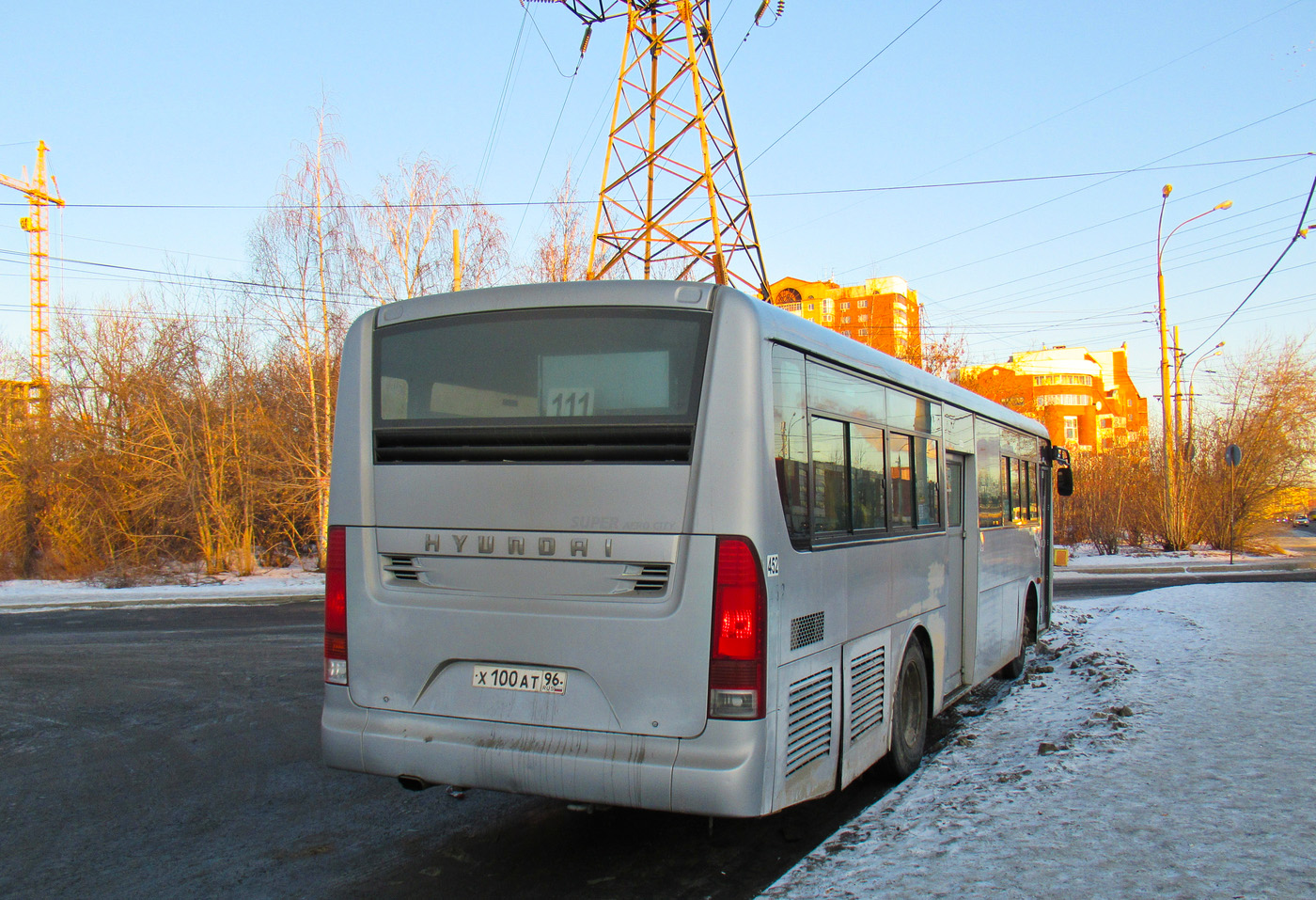 Свердловская область, Hyundai New Super AeroCity 1F/L № 452