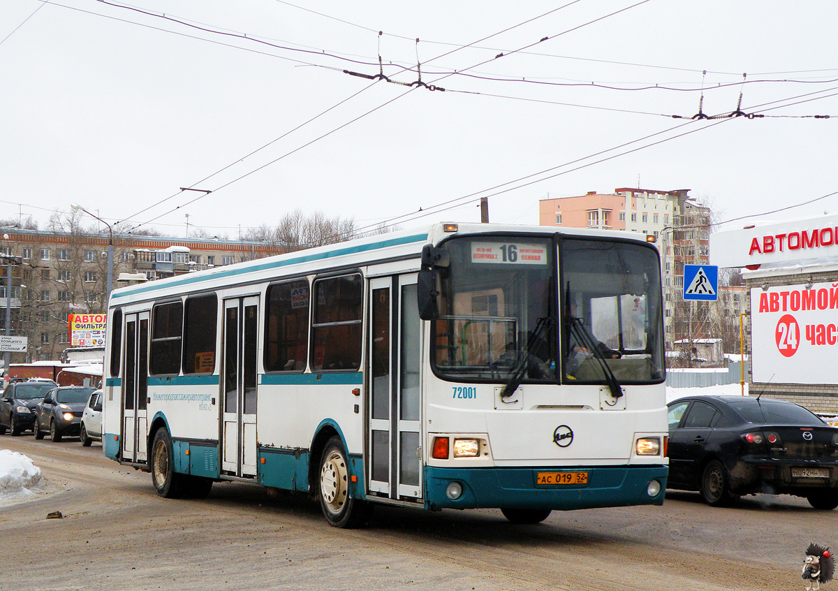 Нижегородская область, ЛиАЗ-5256.25 № 72001