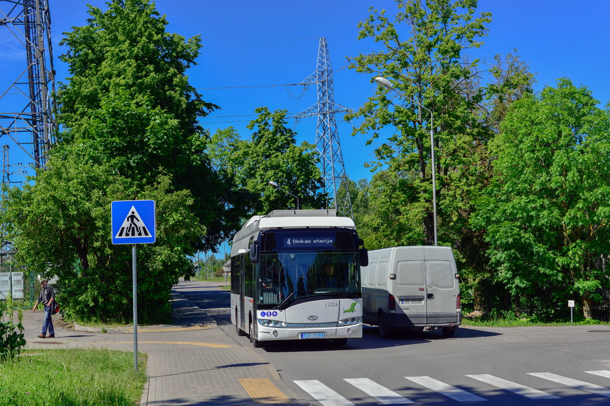 Латвия, Solaris Urbino III 8.9 LE electric № J1016