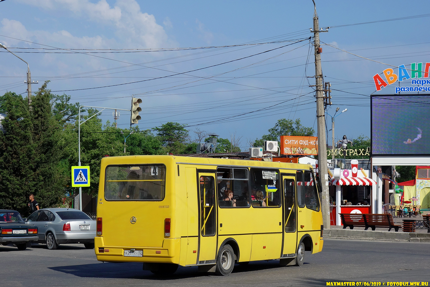 Республика Крым, БАЗ-А079.45 "Подснежник" № 55