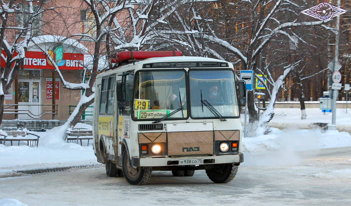 Томская область, ПАЗ-32054 № Н 938 СО 70