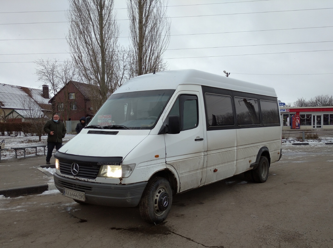 Харьковская область, Mercedes-Benz Sprinter W904 412D № AX 6444 BK