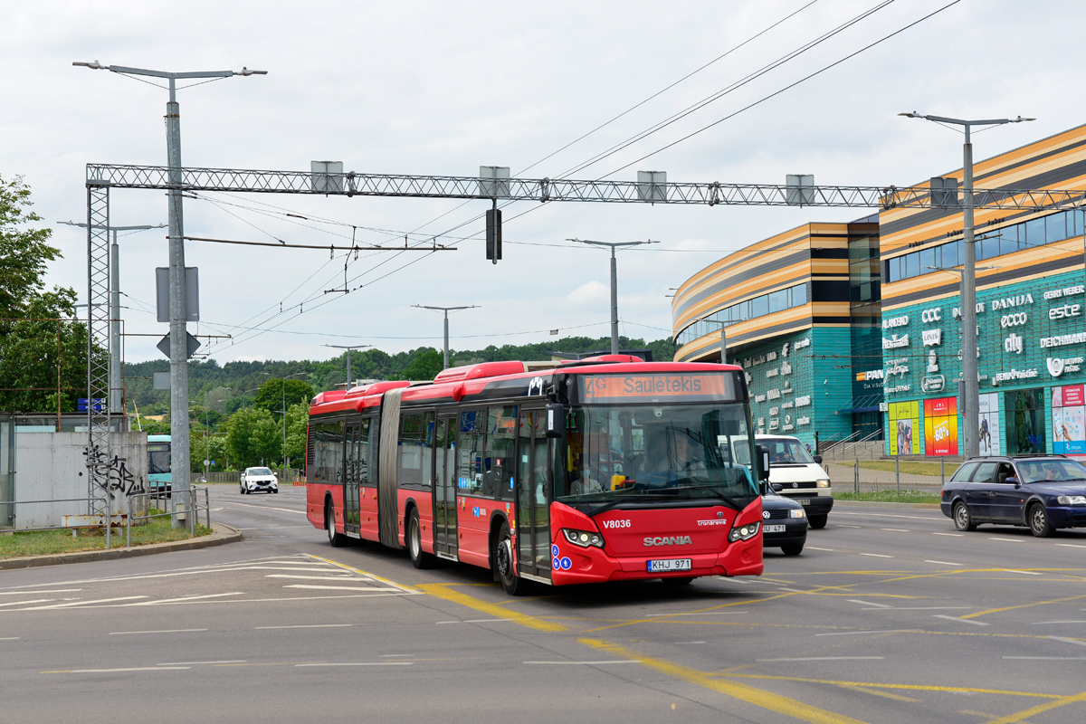 Літва, Scania Citywide LFA № V8036