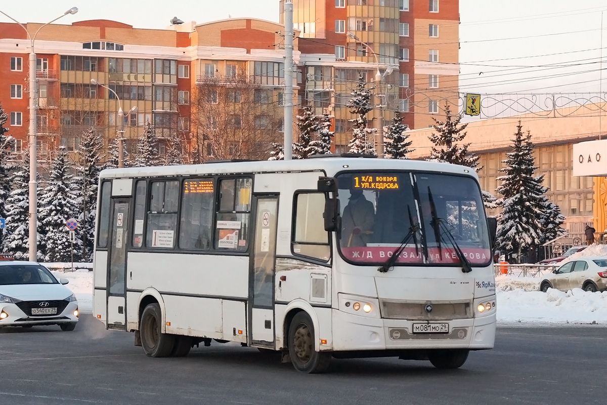 Архангельская область, ПАЗ-320412-04 "Вектор" № М 081 МО 29