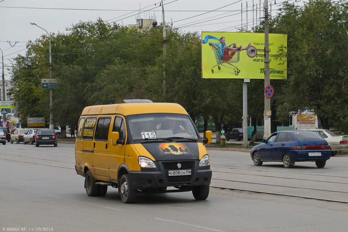 Волгоградская область, ГАЗ-3269-10-03 (X8332690B) № О 808 СН 34