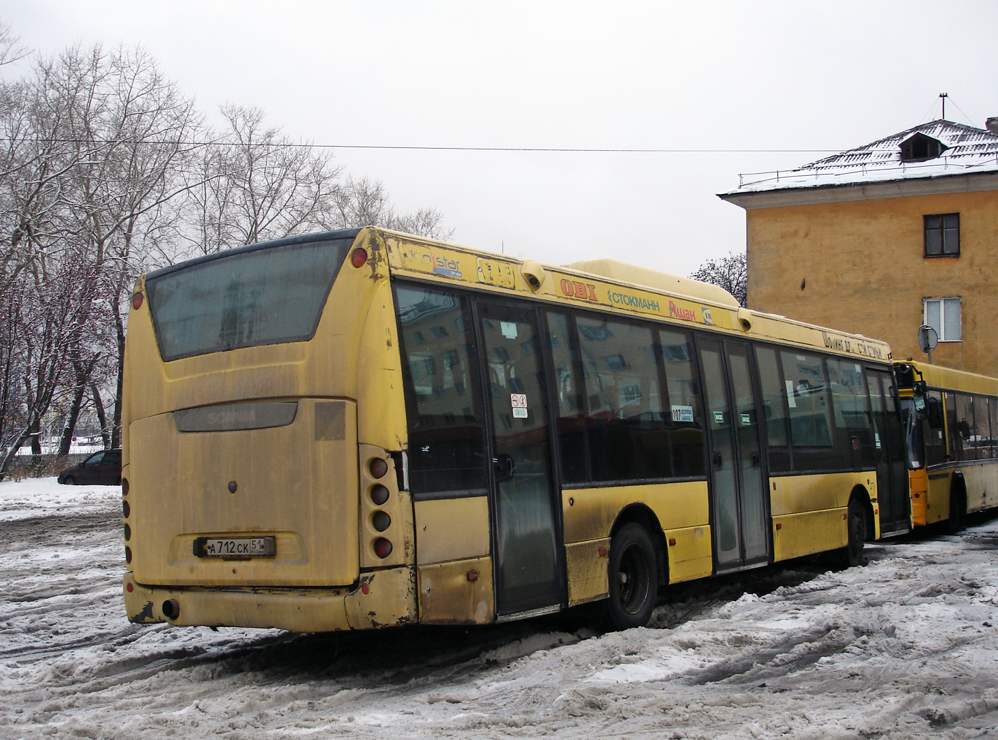 Мурманская область, Scania OmniLink II (Скания-Питер) № А 712 СК 51