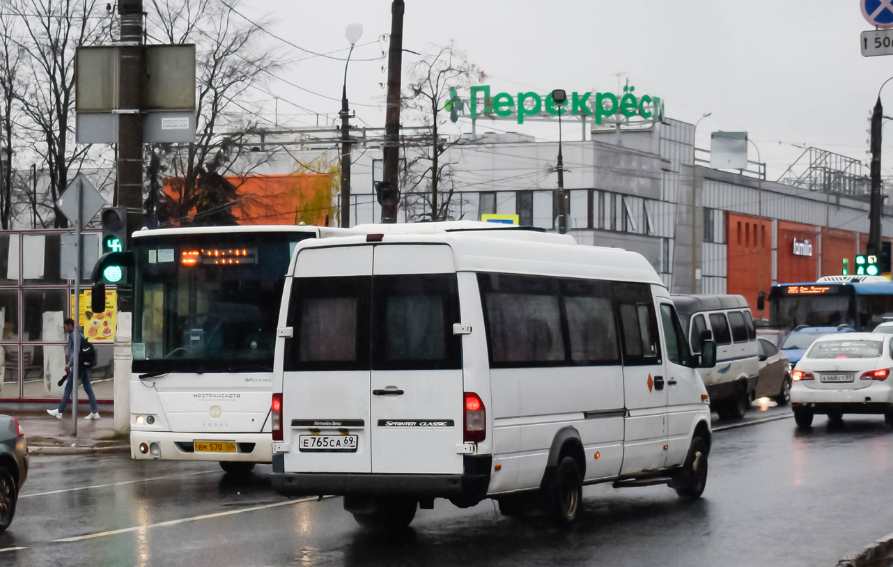 Тверская область, Луидор-223238 (MB Sprinter Classic) № Е 765 СА 69; Московская область, ГАЗ-322130 (XTH, X96) № Т 147 ЕС 190