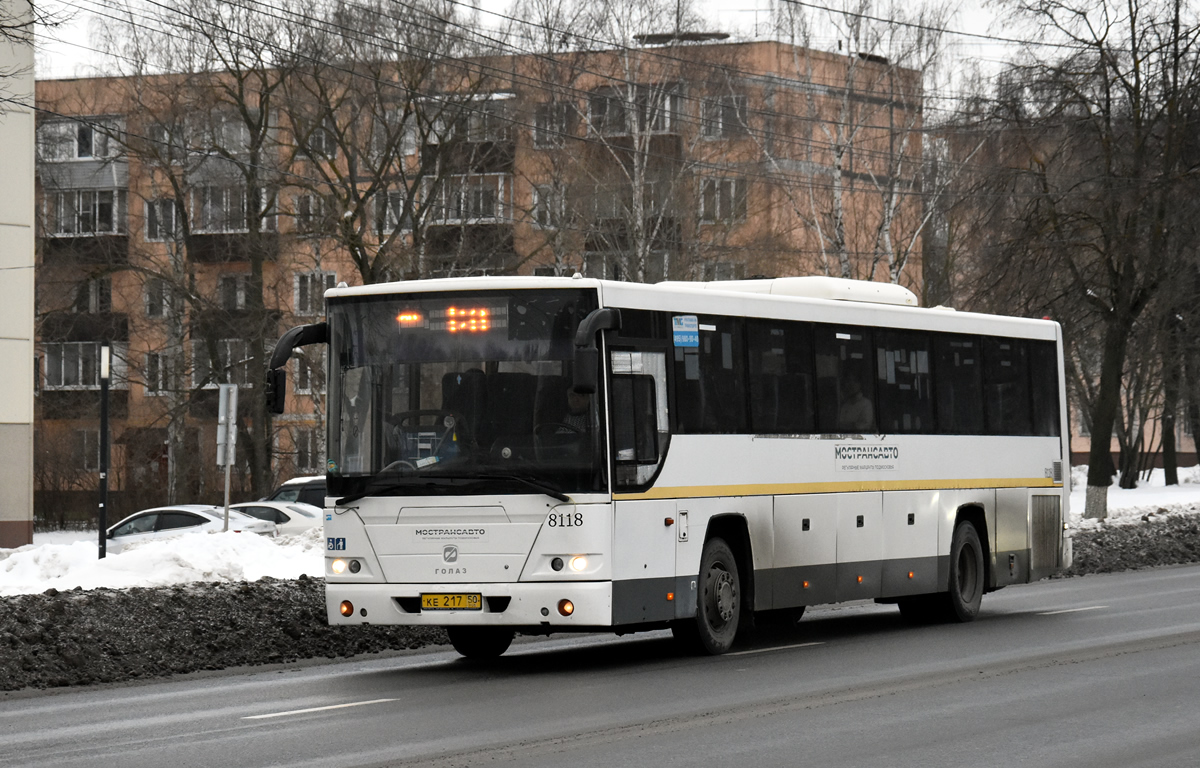 Moskevská oblast, GolAZ-525110-11 "Voyage" č. 8118