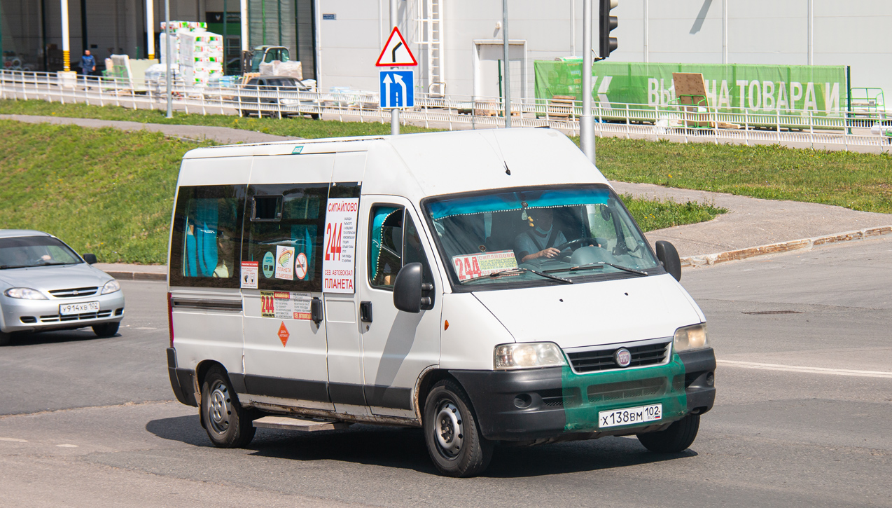 Башкортостан, FIAT Ducato 244 CSMMC, -RT № Х 138 ВМ 102