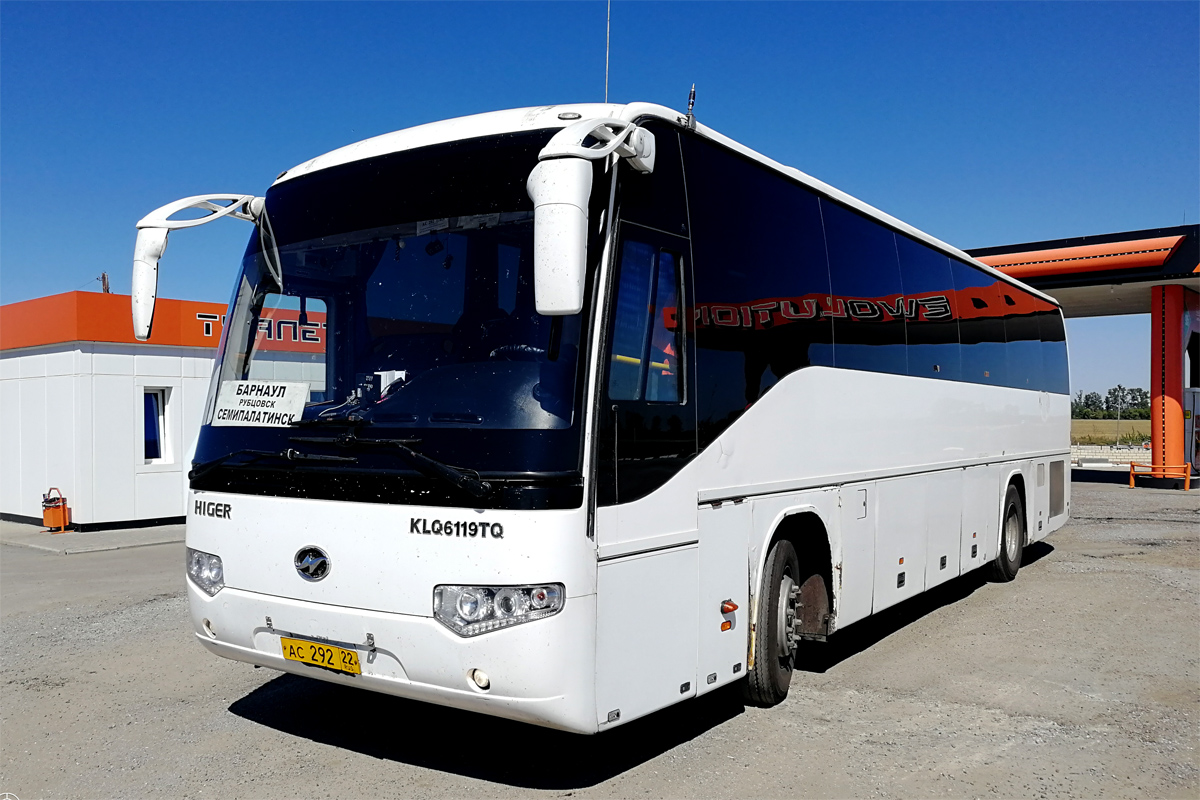 Алтайский край, Higer KLQ6119TQ № АС 292 22