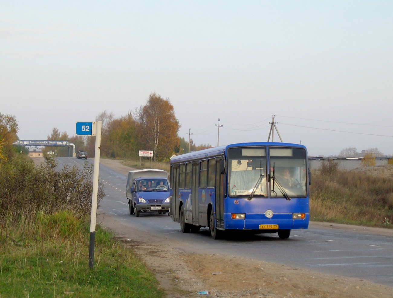 Вологодская область, Mercedes-Benz O345 № 66