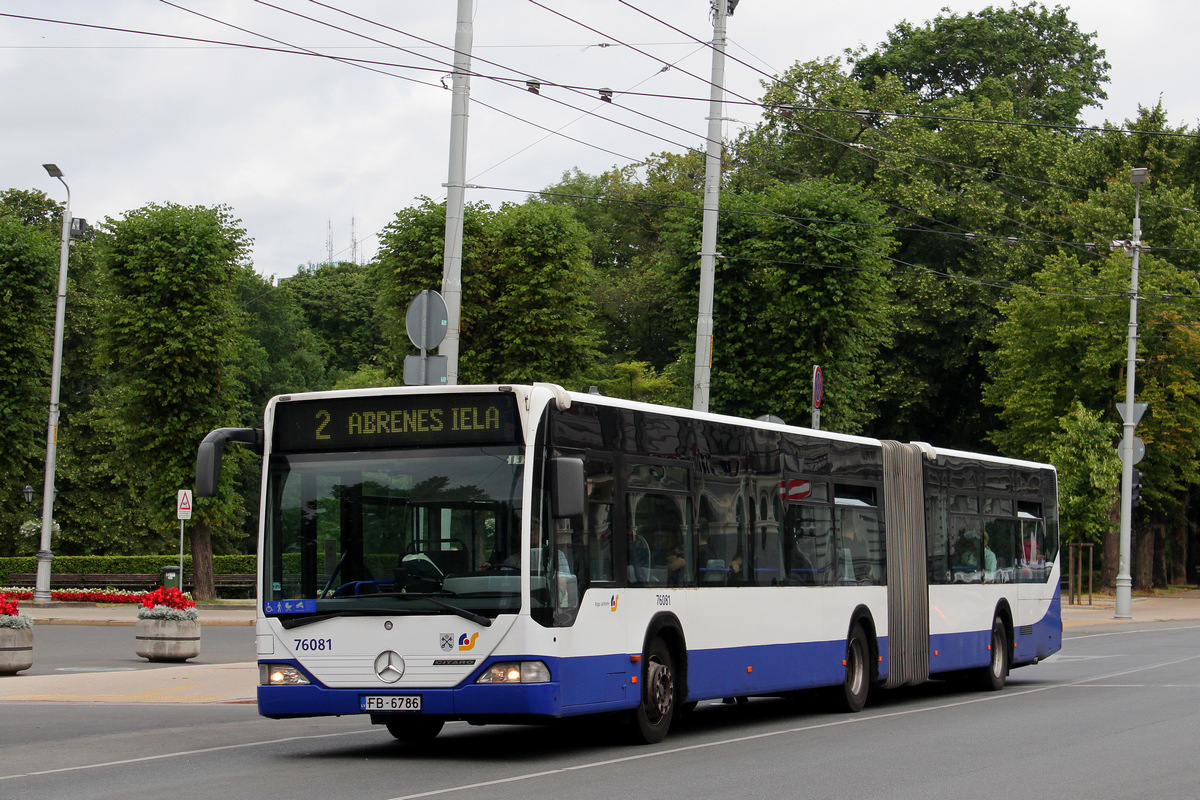 Латвия, Mercedes-Benz O530G Citaro G № 76081