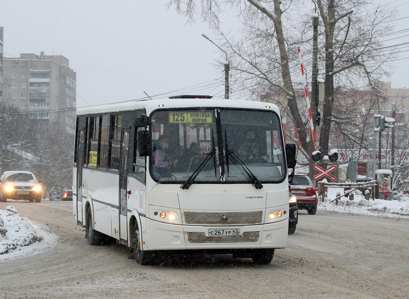 Кировская область, ПАЗ-320412-05 "Вектор" № С 267 УР 43