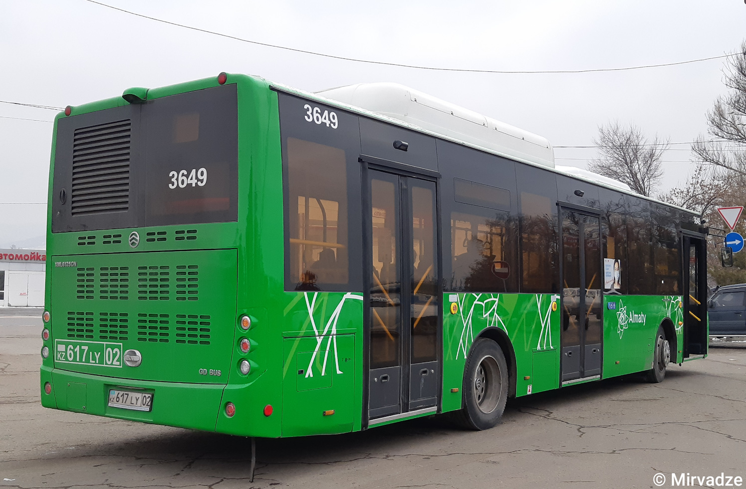 Алматы, Golden Dragon XML6125CN (Hyundai Trans Auto) № 3649