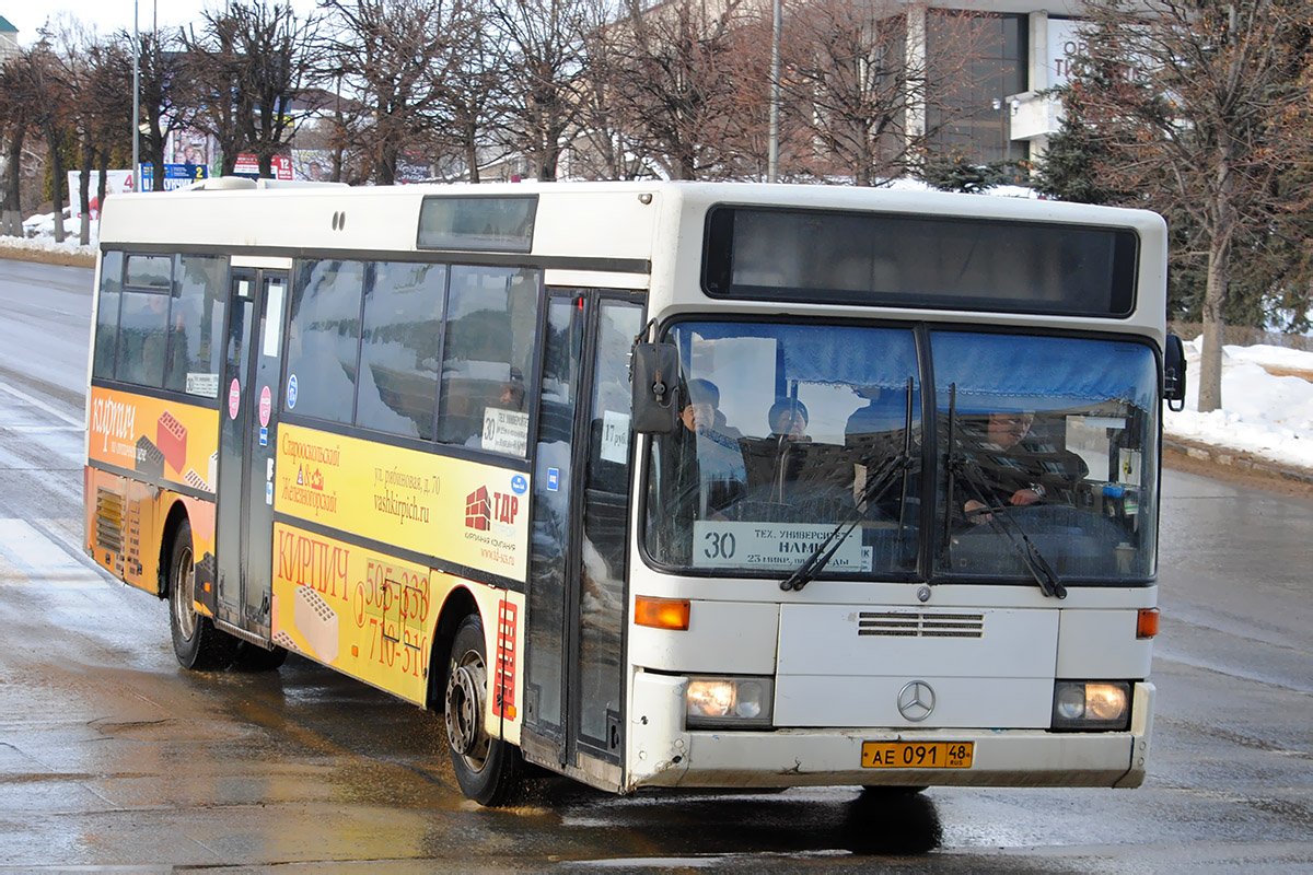 Липецкая область, Mercedes-Benz O405 № АЕ 091 48