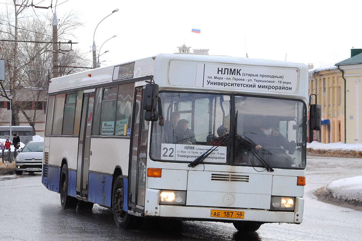 Lipetsk region, Mercedes-Benz O405N Nr. АЕ 187 48