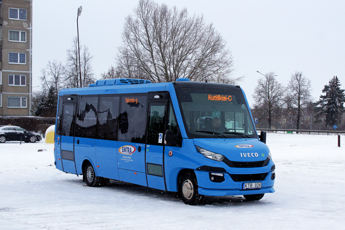 Литва, Feniksbus FBI II 83M-G № KTB 026