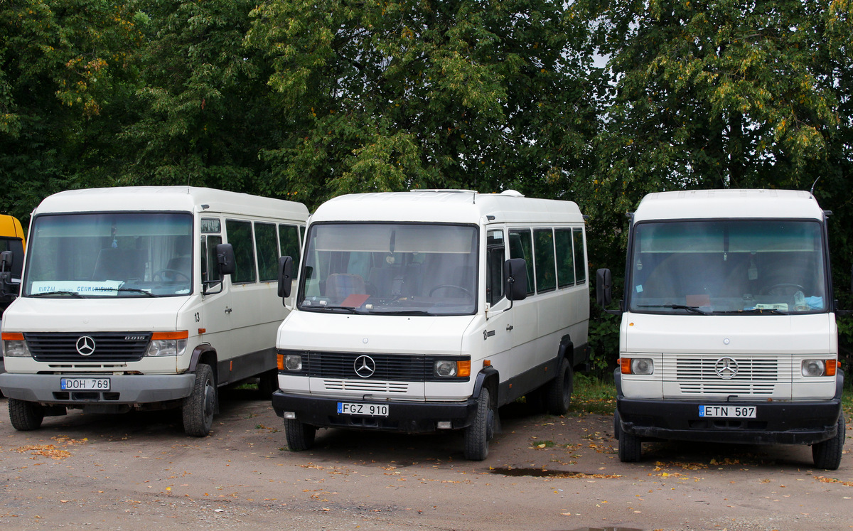 Литва, Mercedes-Benz T2 609D № 18; Литва, Mercedes-Benz T2 611D № 28