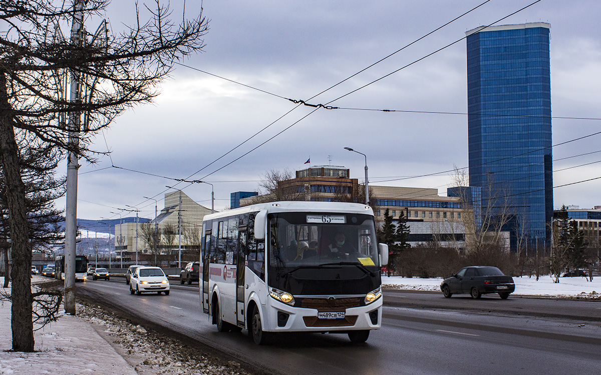 Красноярский край, ПАЗ-320405-04 "Vector Next" № М 489 СВ 124