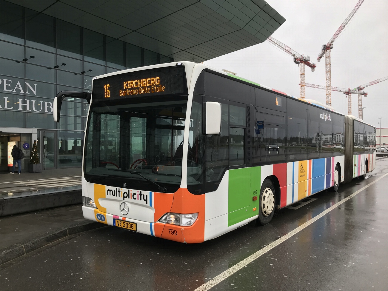 Люксембург, Mercedes-Benz O530G Citaro facelift G № 799