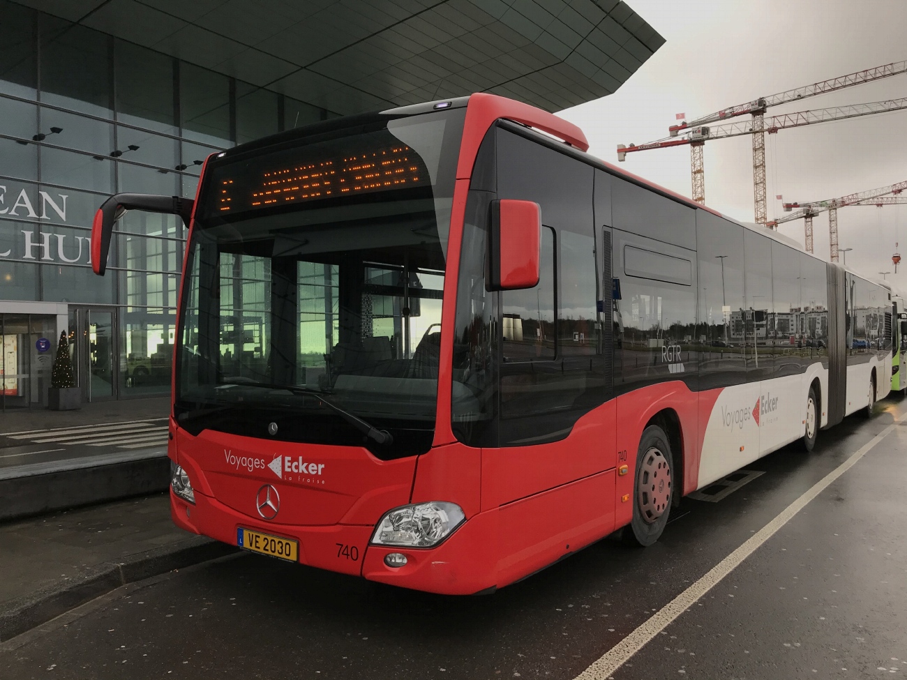 Люксембург, Mercedes-Benz Citaro C2 G № 740