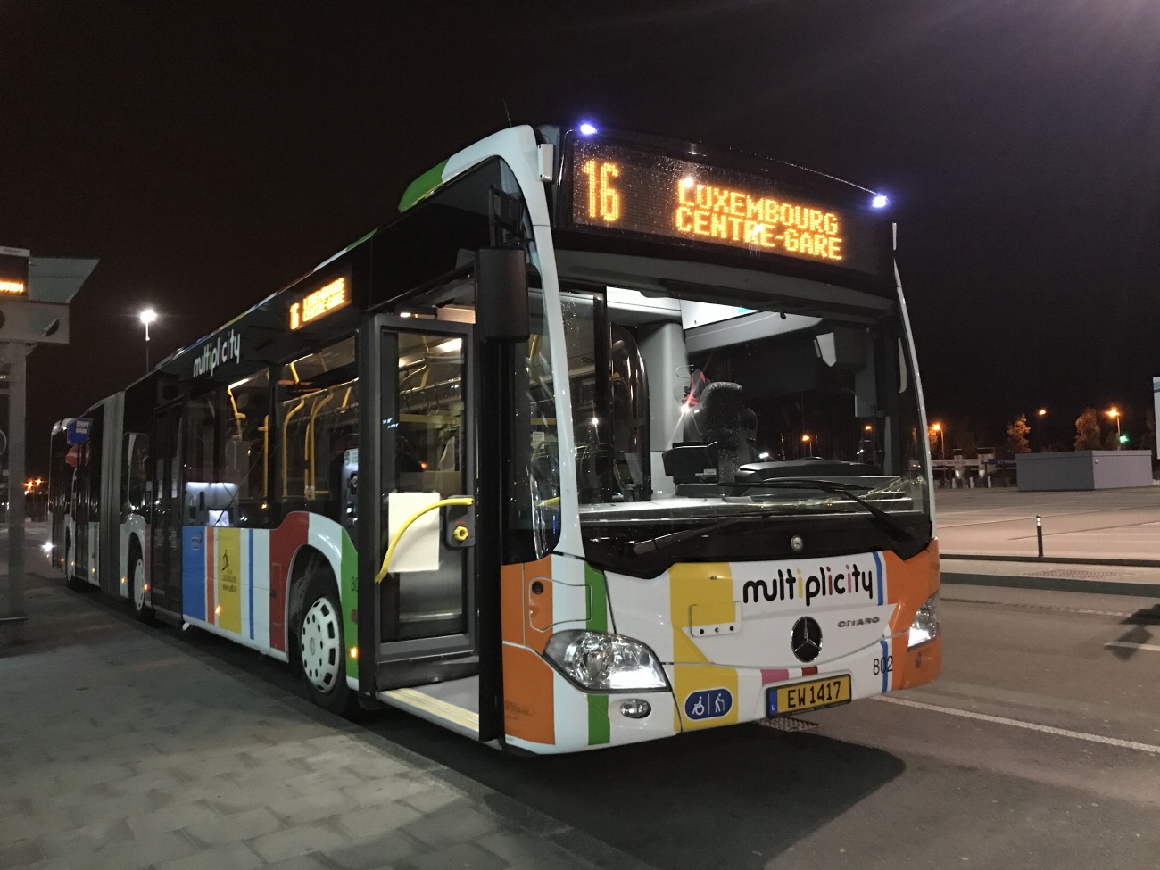 Люксембург, Mercedes-Benz Citaro C2 G № 802