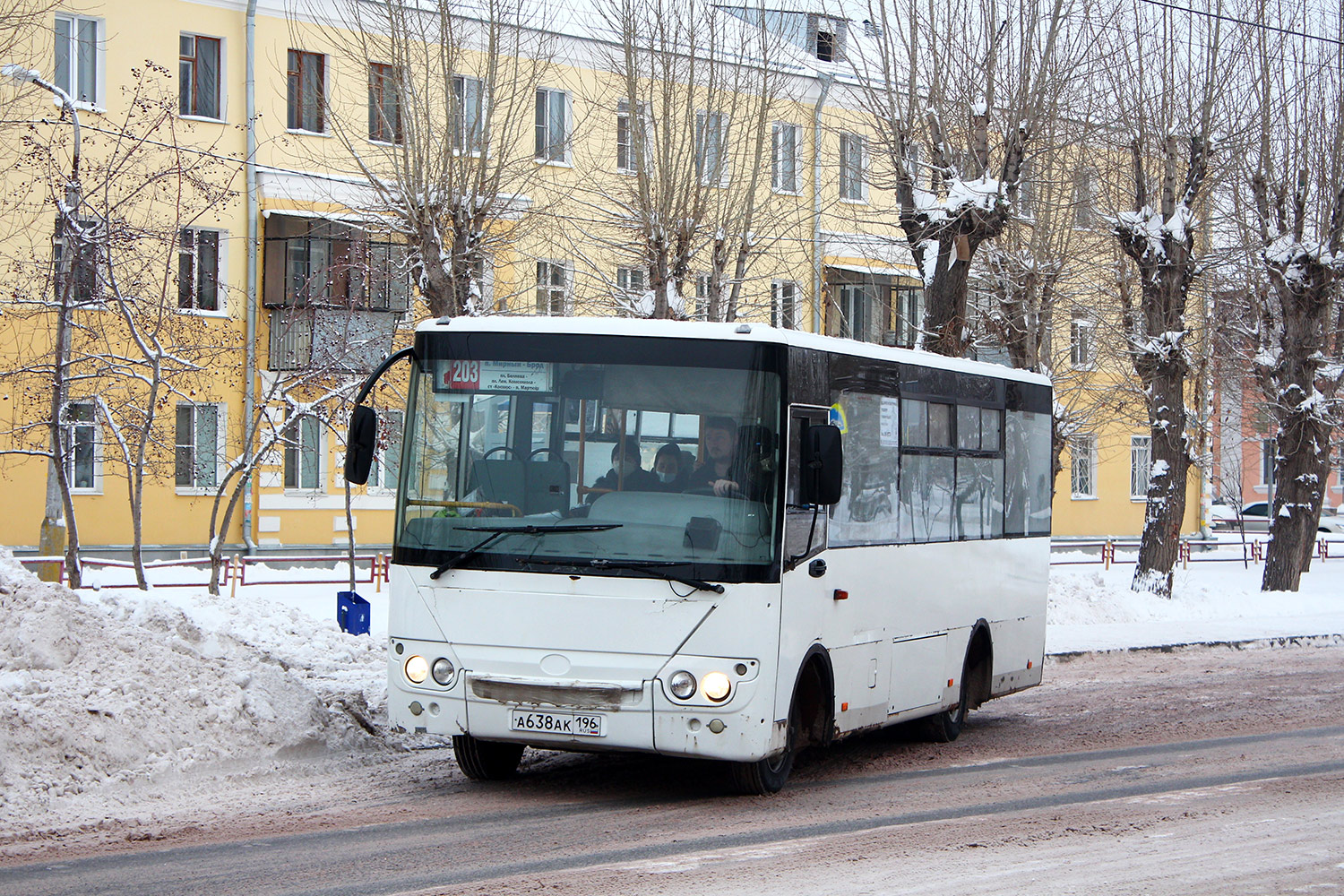 Свердловская область, Богдан А20111 № А 638 АК 196