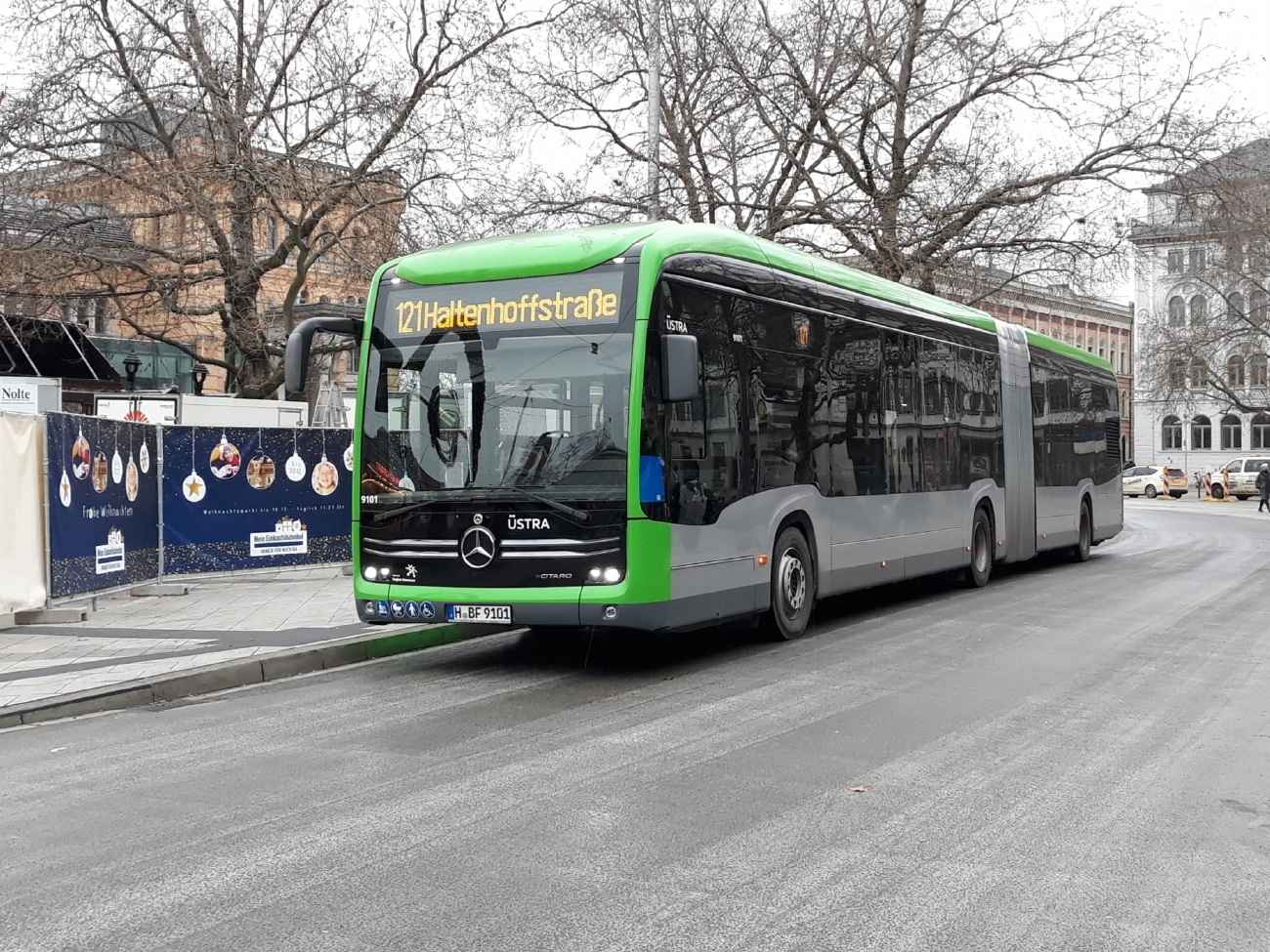 Нижняя Саксония, Mercedes-Benz eCitaro G № 9101