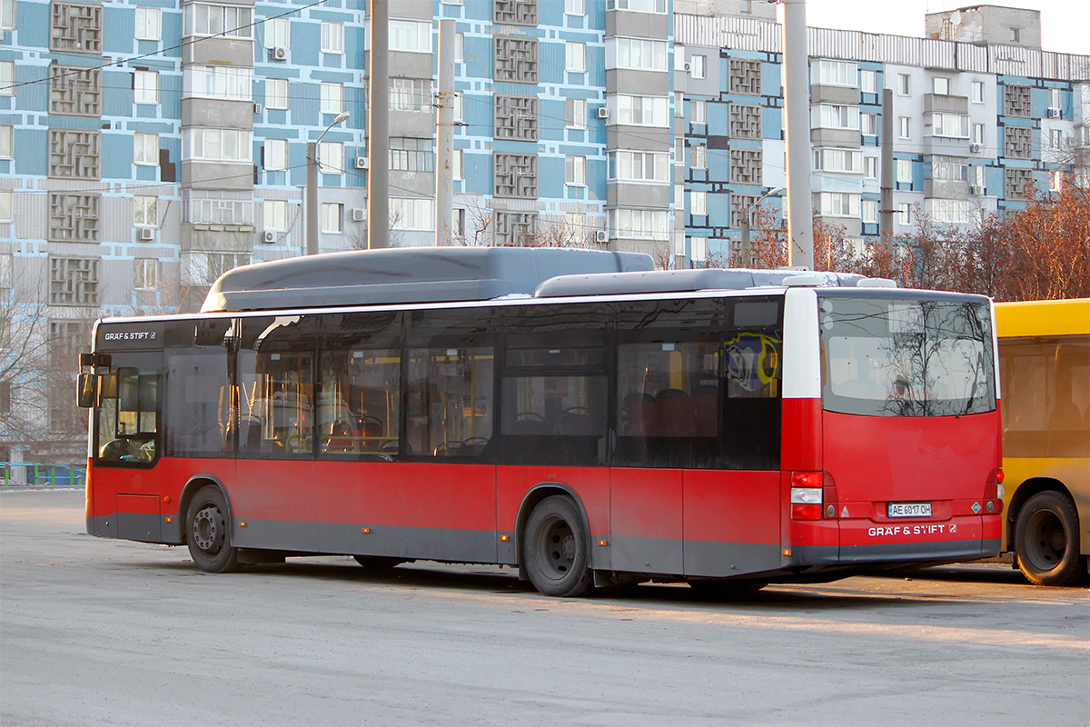 Днепропетровская область, MAN A21 Lion's City NL273 LPG № AE 6017 OH