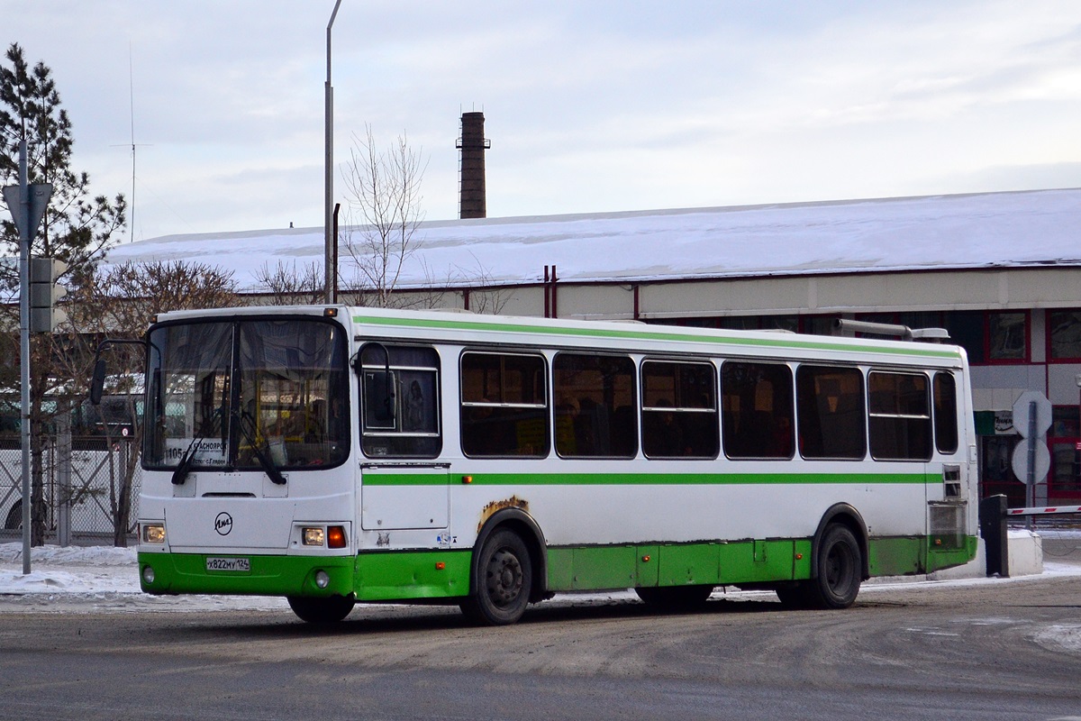 Kraj Krasnojarski, LiAZ-5256.36-01 Nr Х 822 МУ 124