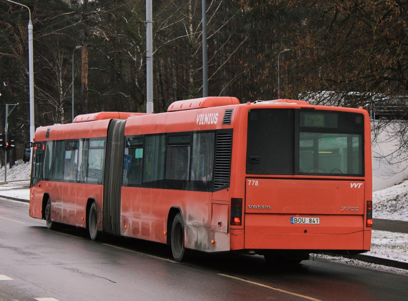 Літва, Volvo 7700A № 778