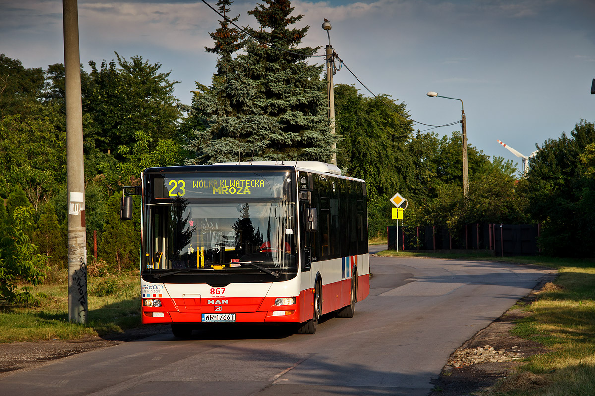 Πολωνία, MAN A21 Lion's City NL263 # 867