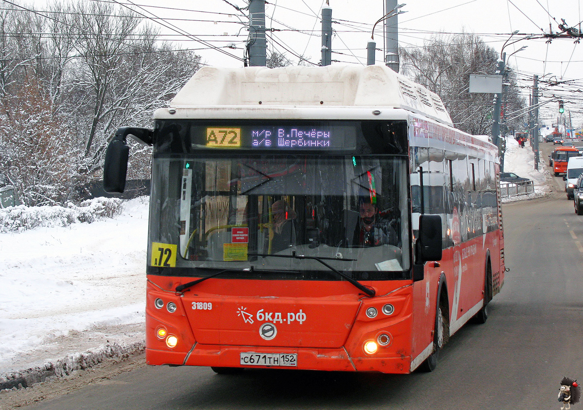 Нижегородская область, ЛиАЗ-5292.67 (CNG) № 31809