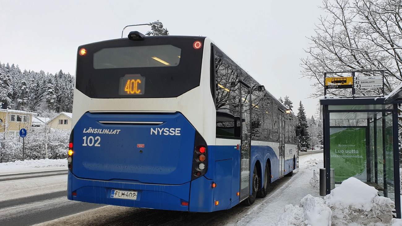 Финляндия, Volvo 8900BLE № 102